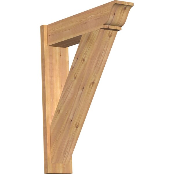 Ekena Millwork Traditional Smooth Traditional Outlooker, Western Red Cedar, 7 1/2"W x 30"D x 38"H OUT08X30X38TRA01SWR - main